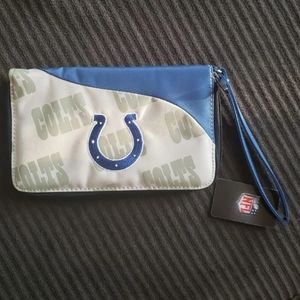NWT Indianapolis Colts wristlet